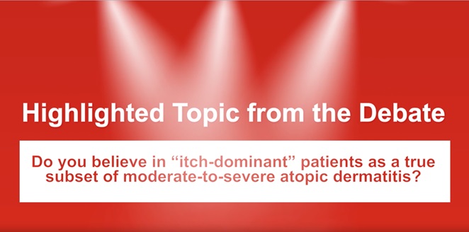 Systemic patients in Atopic Dermatitis: Itch dominant patients